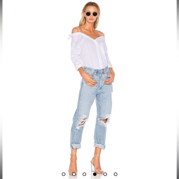 Agolde 90's Mid Rise Loose Fit in Fall Out - Picture 1 of 4